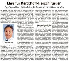 Prof. Choi - Herzstiftung