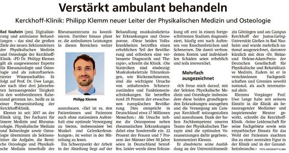 Verstärkt ambulant behandeln