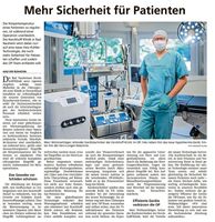 Mehr Sicherheit für Patienten
