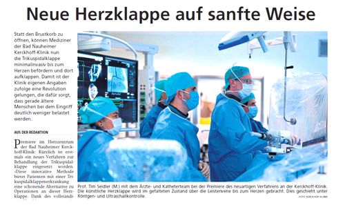 Neue Herzklappe - Trikuspidalklappe