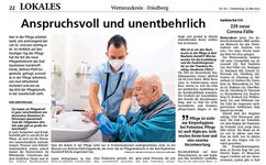 Interview mit Frau Pfaff-Degenkolb, Pflegedirektorin