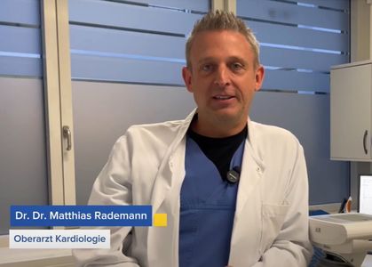 OA Dr. Dr. Rademann im Gespräch