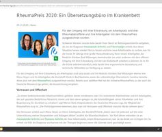 Rheumapreis 2020