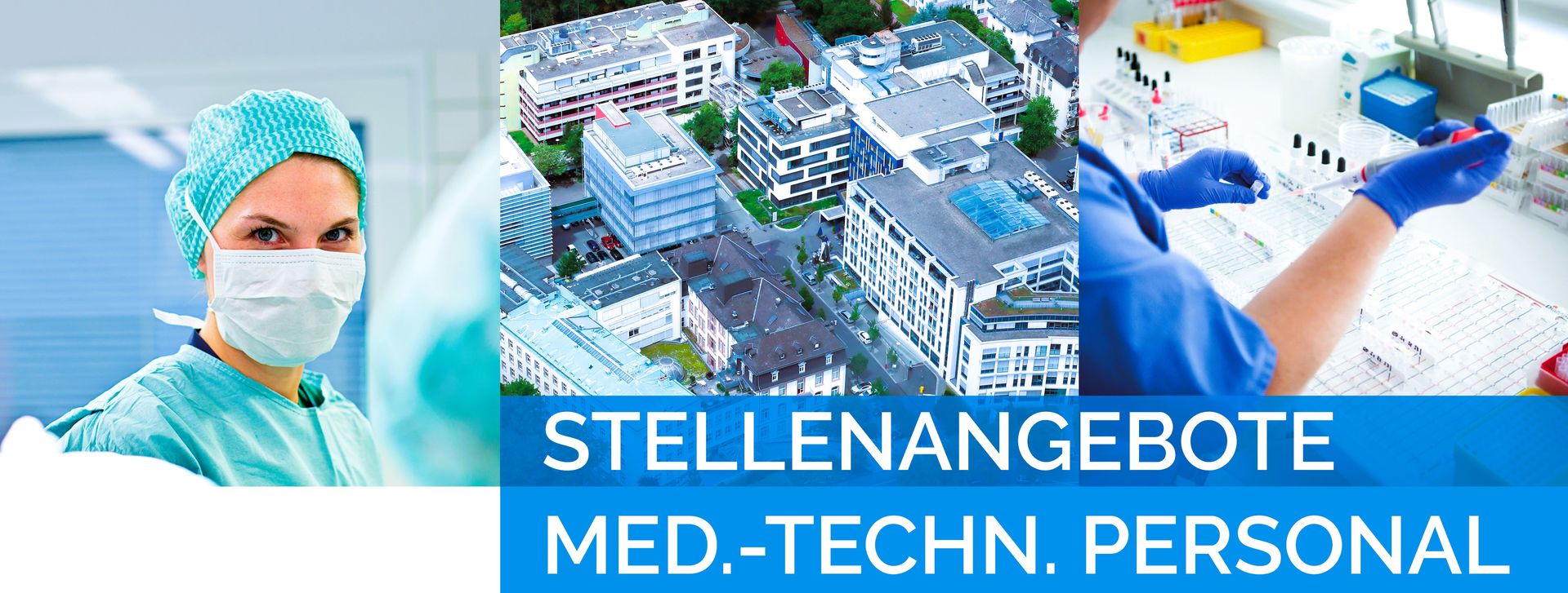 Stellenangebote für med. technische Berufe an der Kerckhoff-Klinik