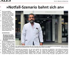 Wetterauer Zeitung Prof. Ghofrani Interview vom 28102020