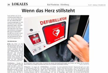 Wenn das Herz stillsteht