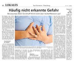 Herzwochen 2022 Vorhofflimmern