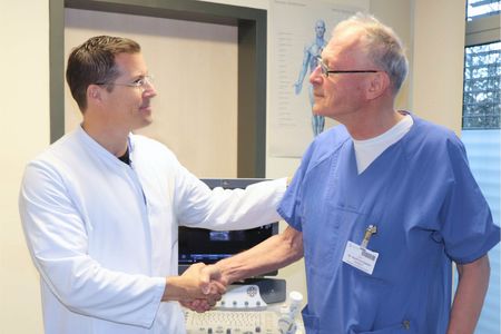 PD Dr. Jörg Herold und Dr. Karlfried Kainer